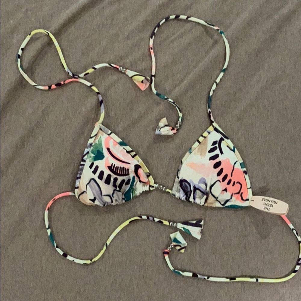 Victoria’s Secret abstract swim top SMALL
